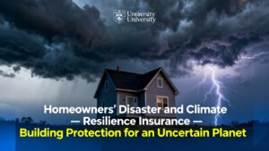 Homeowners’ Disaster and Climate Resilience Insurance — Building Protection for an Uncertain Planet
